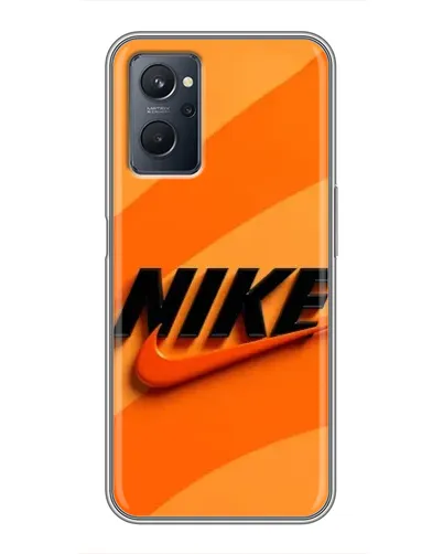 Чехол для Realme 9i с картинкой «Оранжевый драйв Nike» Чехол для Realme 9i с картинкой «Оранжевый драйв Nike»
