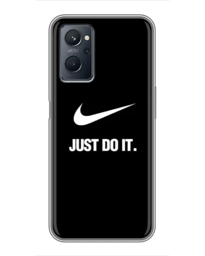 Чехол для Realme 9i с картинкой «Классический принт Nike» Чехол для Realme 9i с картинкой «Классический принт Nike»