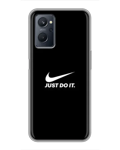 Чехол для Realme 9i с картинкой «Минимализм от Nike» Чехол для Realme 9i с картинкой «Минимализм от Nike»