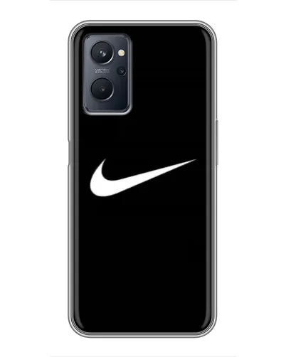 Чехол для Realme 9i с картинкой «Минималистический Найк» Чехол для Realme 9i с картинкой «Минималистический Найк»