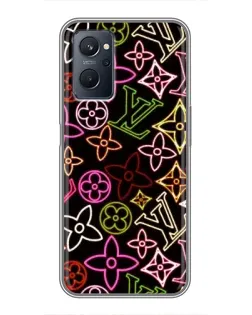 Чохол для Realme 9i з картинкою «Неоновий мікс Nike» Чохол для Realme 9i з картинкою «Неоновий мікс Nike»