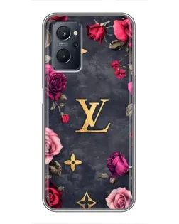 Чехол для Realme 9i с картинкой «Цветочный Louis Vuitton» Чехол для Realme 9i с картинкой «Цветочный Louis Vuitton»
