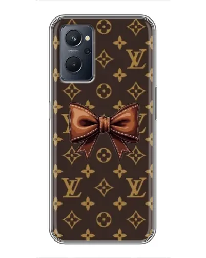 Чехол для Realme 9i с картинкой «LV с бантом» Чехол для Realme 9i с картинкой «LV с бантом»
