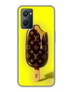 Чехол для Realme 9i с картинкой «Мороженое от LV»