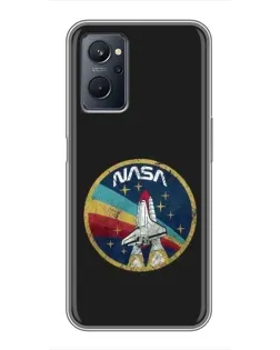Чехол для Realme 9i с картинкой «NASA — эмблема миссии» Чехол для Realme 9i с картинкой «NASA — эмблема миссии»