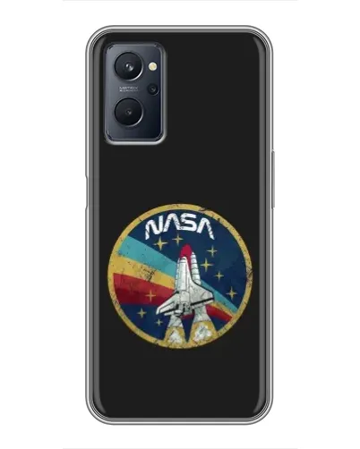 Чехол для Realme 9i с картинкой «NASA — эмблема миссии» Чехол для Realme 9i с картинкой «NASA — эмблема миссии»
