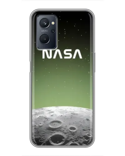 Чехол для Realme 9i с картинкой «NASA — лунный градиент» Чехол для Realme 9i с картинкой «NASA — лунный градиент»