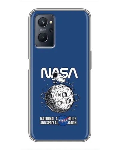 Чехол для Realme 9i с картинкой «NASA — лунная миссия» Чехол для Realme 9i с картинкой «NASA — лунная миссия»
