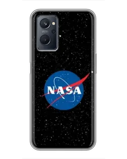 Чехол для Realme 9i с картинкой «NASA — звездное небо» Чехол для Realme 9i с картинкой «NASA — звездное небо»
