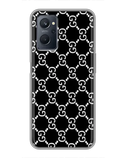 Чехол для Realme 9i с картинкой «Gucci — сетчатый паттерн»