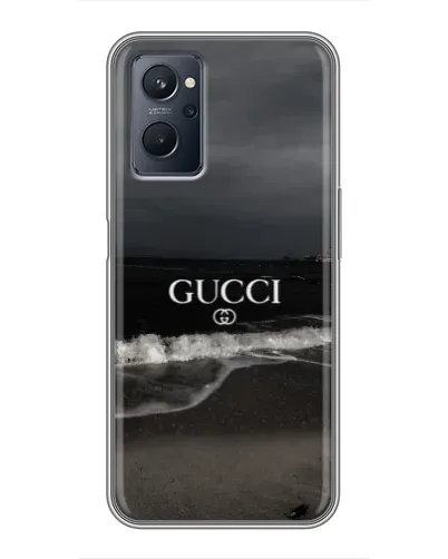 Чехол для Realme 9i с картинкой «Gucci — морской прибой»