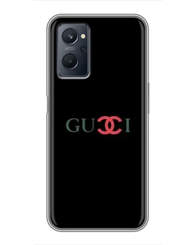 Чехол для Realme 9i с картинкой «Gucci — красный градиент»