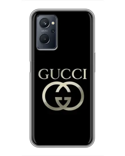 Чехол для Realme 9i с картинкой «Gucci — золото на черном» Чехол для Realme 9i с картинкой «Gucci — золото на черном»
