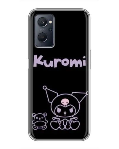 Чехол для Realme 9i с картинкой «Kuromi — черный минимализм» Чехол для Realme 9i с картинкой «Kuromi — черный минимализм»