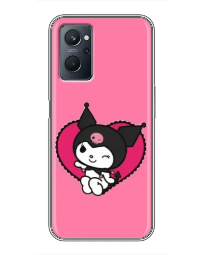Чехол для Realme 9i с картинкой «Kuromi — любовь в сердце» Чехол для Realme 9i с картинкой «Kuromi — любовь в сердце»