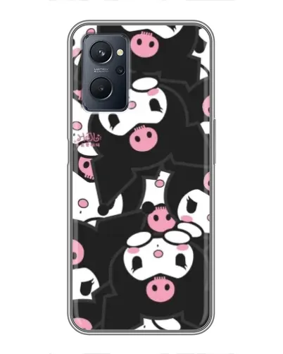 Чехол для Realme 9i с картинкой «Паттерн голов Куроми» Чехол для Realme 9i с картинкой «Паттерн голов Куроми»