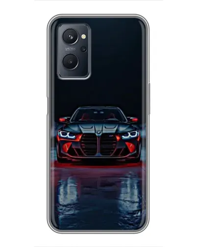 Чехол для Realme 9i с картинкой «BMW на мокрой дороге» Чехол для Realme 9i с картинкой «BMW на мокрой дороге»