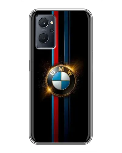 Чехол для Realme 9i с картинкой «BMW M-Power неон» Чехол для Realme 9i с картинкой «BMW M-Power неон»