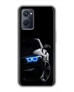 Чохол для Realme 9i з картинкою «BMW — нічний погляд»