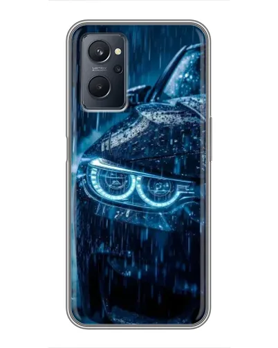 Чехол для Realme 9i с картинкой «BMW под дождем» Чехол для Realme 9i с картинкой «BMW под дождем»