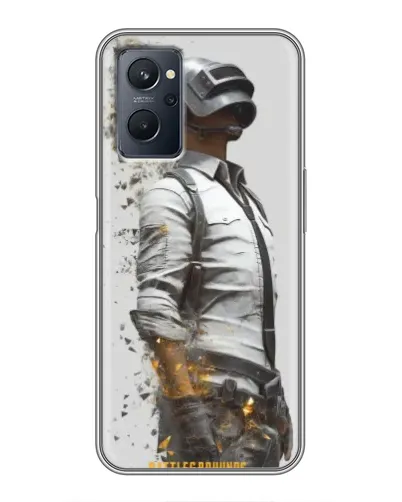 Чехол для Realme 9i с картинкой «PUBG — боец в пыли» Чехол для Realme 9i с картинкой «PUBG — боец в пыли»