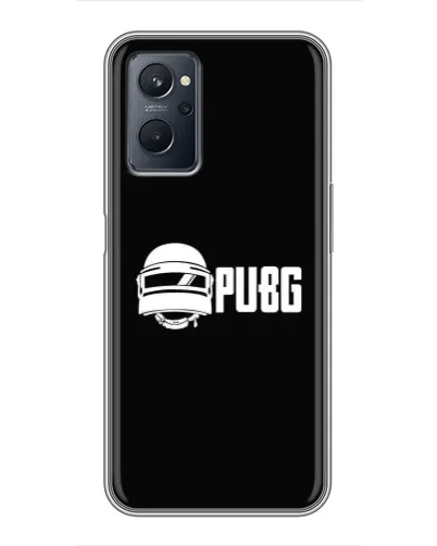 Чехол для Realme 9i с картинкой «PUBG — классический лого» Чехол для Realme 9i с картинкой «PUBG — классический лого»