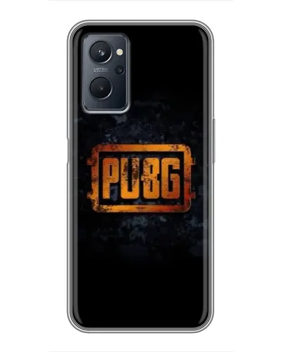 Чехол для Realme 9i с картинкой «PUBG — золотой логотип» Чехол для Realme 9i с картинкой «PUBG — золотой логотип»