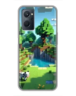 Чохол для Realme 9i з картинкою «Minecraft літній день» Чохол для Realme 9i з картинкою «Minecraft літній день»