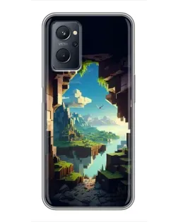 Чохол для Realme 9i з картинкою «Вид з печери» Чохол для Realme 9i з картинкою «Вид з печери»