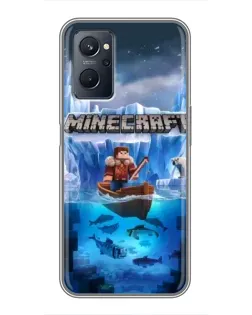 Чохол для Realme 9i з картинкою «Minecraft льодянийсвіт» Чохол для Realme 9i з картинкою «Minecraft льодянийсвіт»