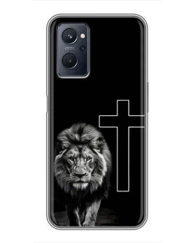 Чехол для Realme 9i с картинкой «Лев и Крест» Чехол для Realme 9i с картинкой «Лев и Крест»