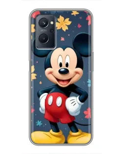 Чехол для Realme 9i с картинкой «Осенний Mickey Mouse»