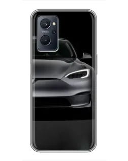 Чохол для Realme 9i з картинкою «Tesla Model S Look» Чохол для Realme 9i з картинкою «Tesla Model S Look»