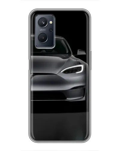 Чехол для Realme 9i с картинкой «Tesla Model S Look» Чехол для Realme 9i с картинкой «Tesla Model S Look»