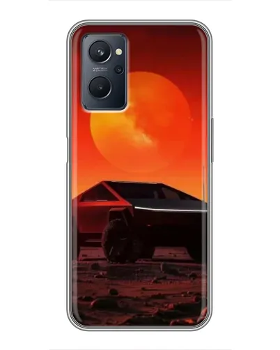 Чехол для Realme 9i с картинкой «Cybertruck на Марсе» Чехол для Realme 9i с картинкой «Cybertruck на Марсе»