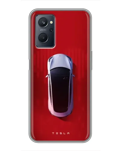 Чехол для Realme 9i с картинкой «Tesla Top View» Чехол для Realme 9i с картинкой «Tesla Top View»