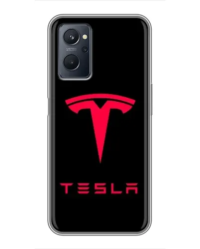 Чехол для Realme 9i с картинкой «Tesla Red Logo» Чехол для Realme 9i с картинкой «Tesla Red Logo»