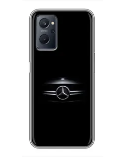 Чохол для Realme 9i з картинкою «Mercedes — абстрактні лінії» Чохол для Realme 9i з картинкою «Mercedes — абстрактні лінії»