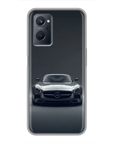 Чехол для Realme 9i с картинкой «Mercedes на черном» Чехол для Realme 9i с картинкой «Mercedes на черном»