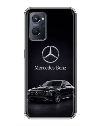 Чехол для Realme 9i с картинкой «Mercedes — решетка радиатора» Чехол для Realme 9i с картинкой «Mercedes — решетка радиатора»