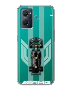 Чехол для Realme 9i с картинкой «Mercedes AMG Petronas»