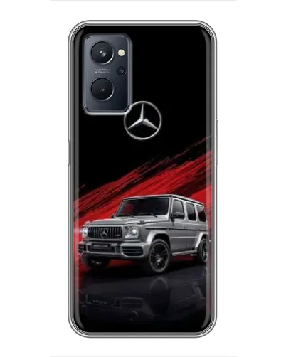 Чехол для Realme 9i с картинкой «Mercedes G-Class красный» Чехол для Realme 9i с картинкой «Mercedes G-Class красный»