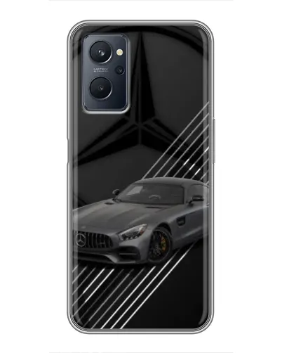 Чехол для Realme 9i с картинкой «Mercedes AMG — графика» Чехол для Realme 9i с картинкой «Mercedes AMG — графика»