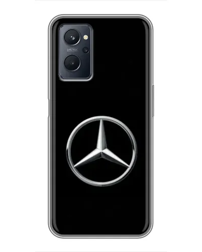 Чехол для Realme 9i с картинкой «Mercedes классический лого» Чехол для Realme 9i с картинкой «Mercedes классический лого»