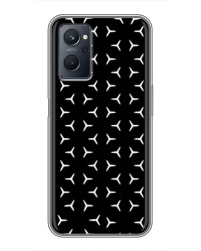 Чехол для Realme 9i с картинкой «Mercedes паттерн звезд» Чехол для Realme 9i с картинкой «Mercedes паттерн звезд»