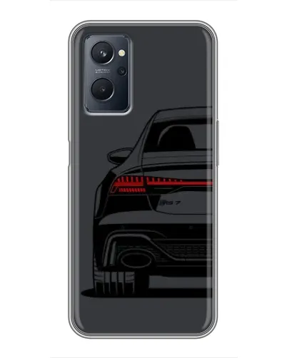 Чехол для Realme 9i с картинкой «Задняя часть Audi — арт»