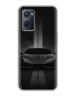 Чохол для Realme 9i з картинкою «Lamborghini симетрія доріг» Чохол для Realme 9i з картинкою «Lamborghini симетрія доріг»