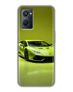 Чохол для Realme 9i з картинкою «Салатовий Lamborghini Huracan» Чохол для Realme 9i з картинкою «Салатовий Lamborghini Huracan»