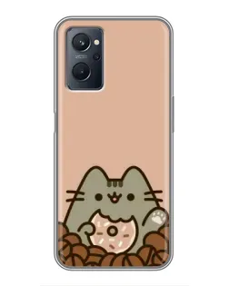Чохол для Realme 9i з картинкою «Кавовий Пушин»