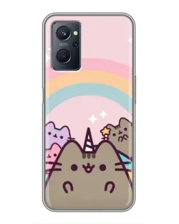 Чохол для Realme 9i з картинкою «Єдиноріг Pusheen»